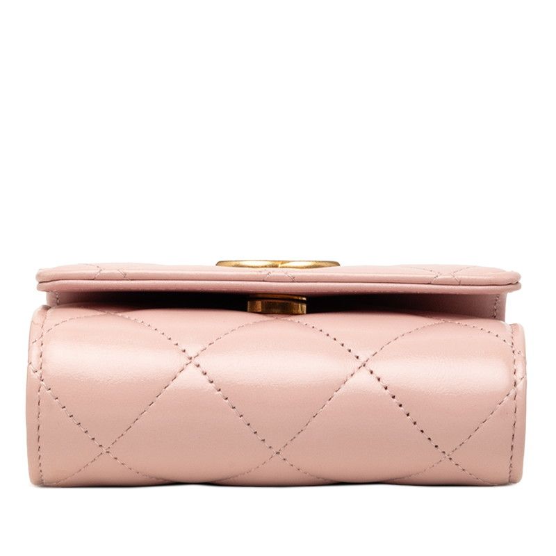 Chanel Coco Mini Mini Matelasse Lambskin Shoulder Bag