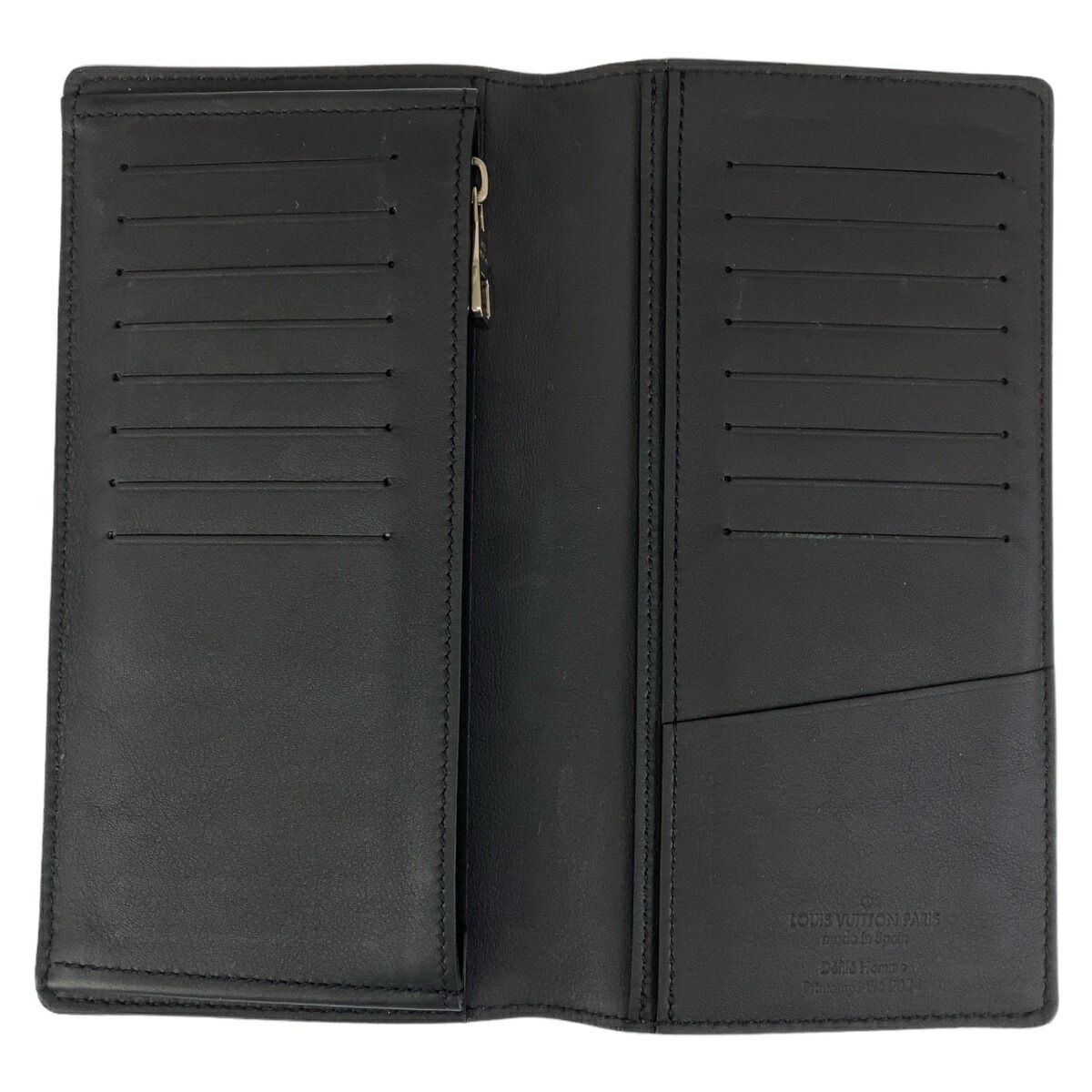 Louis Vuitton Portefeuille Brazza Leather Long Wallet