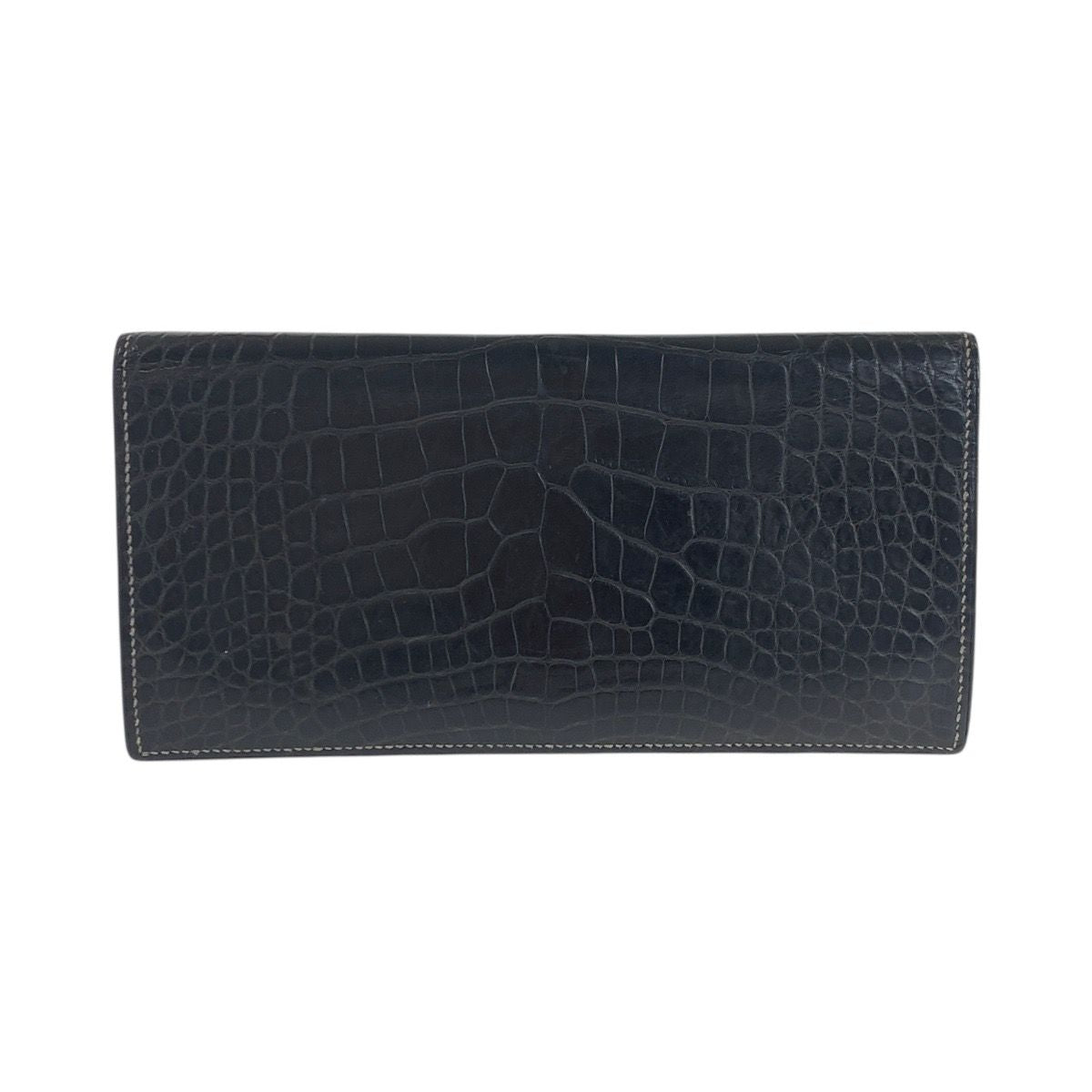 Herm�s MC2 Fleming Alligator Long Wallet