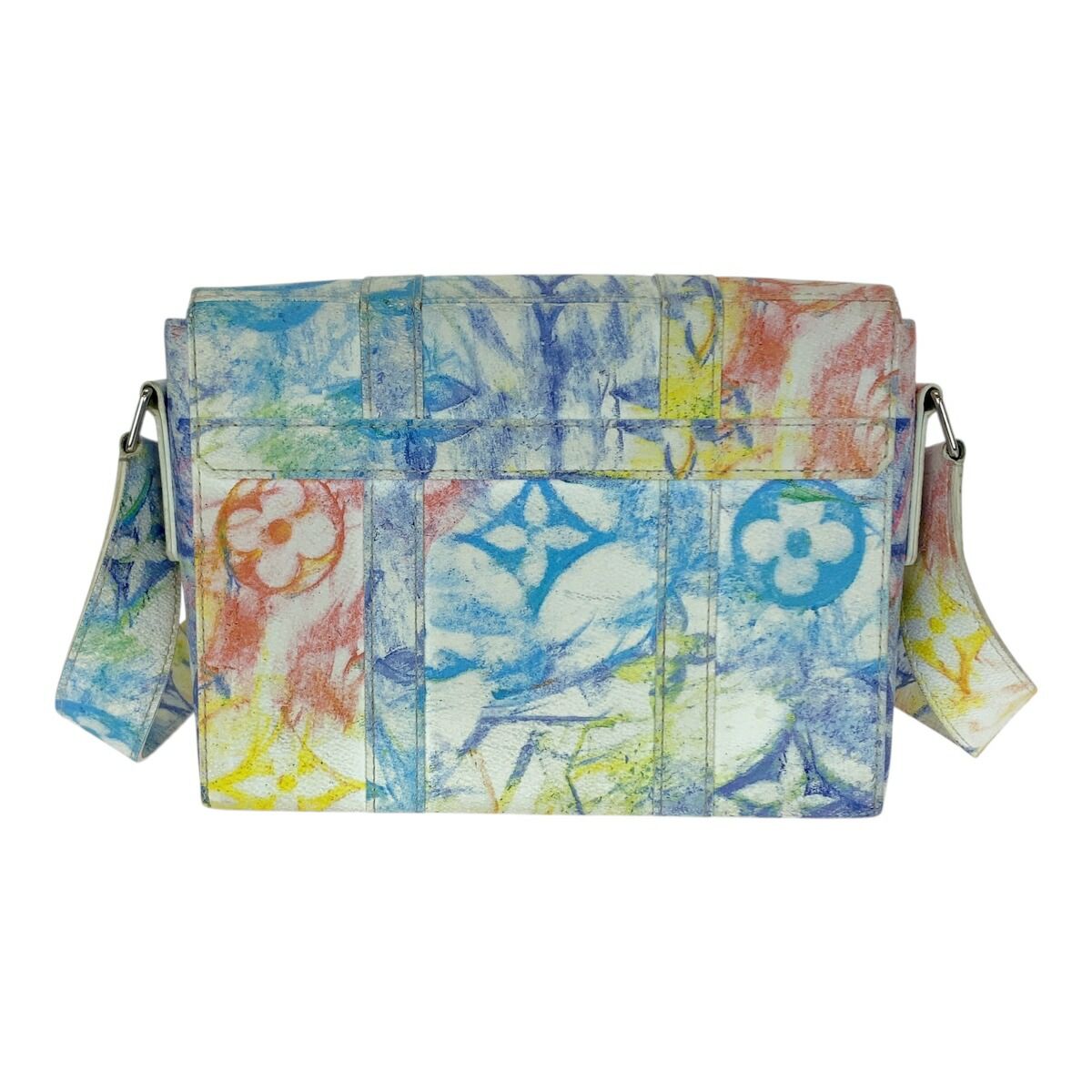 Louis Vuitton Trunk Messenger PM Monogram Pastel Shoulder Bag