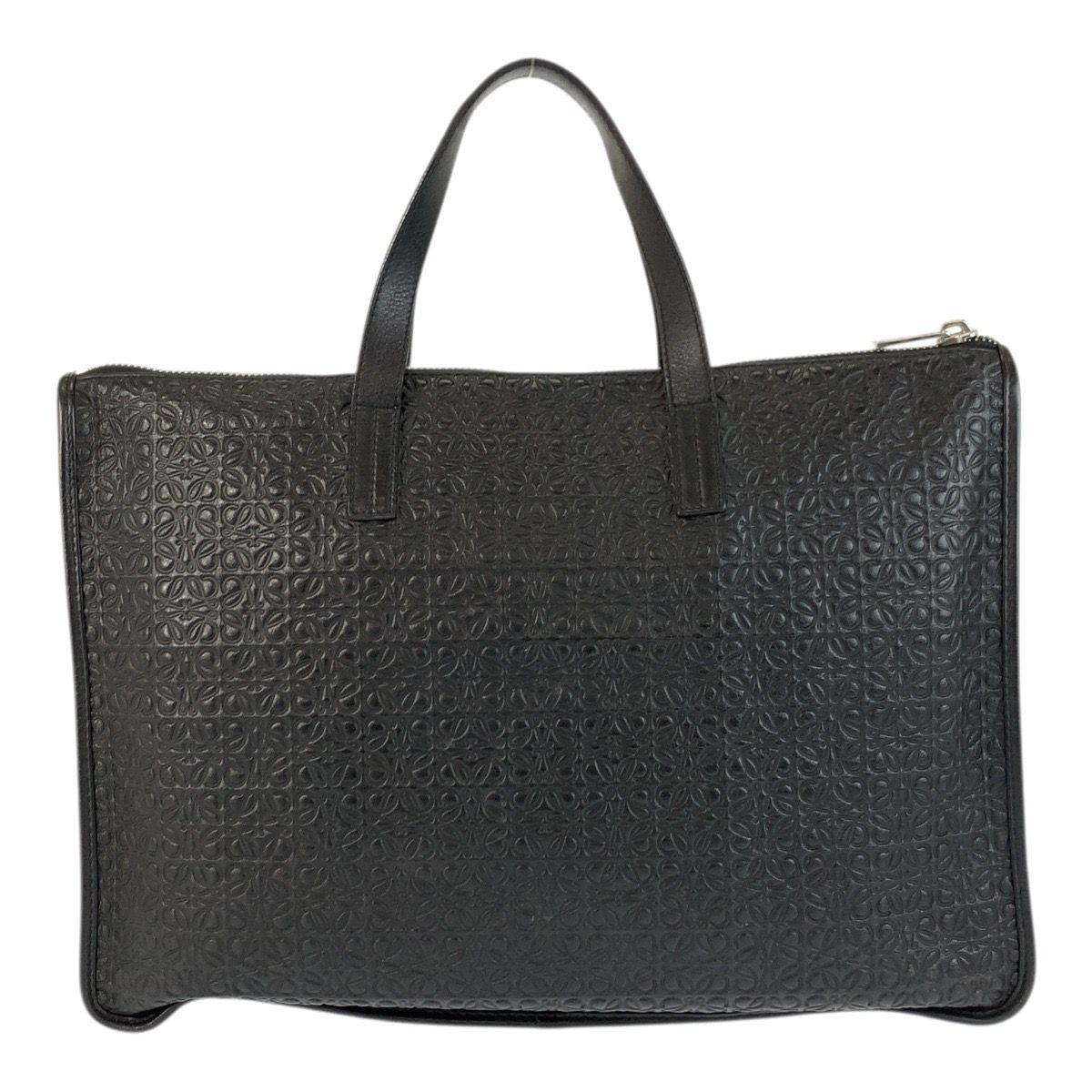 Loewe Repeat Anagram Leather Briefcase