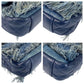 Chanel Coco Mark Turnlock Denim Leather Chain Shoulder Bag