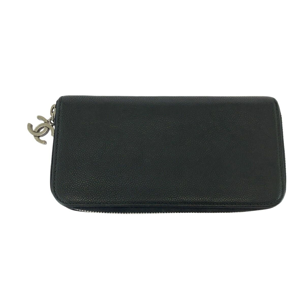 Chanel Caviar Leather Long Wallet