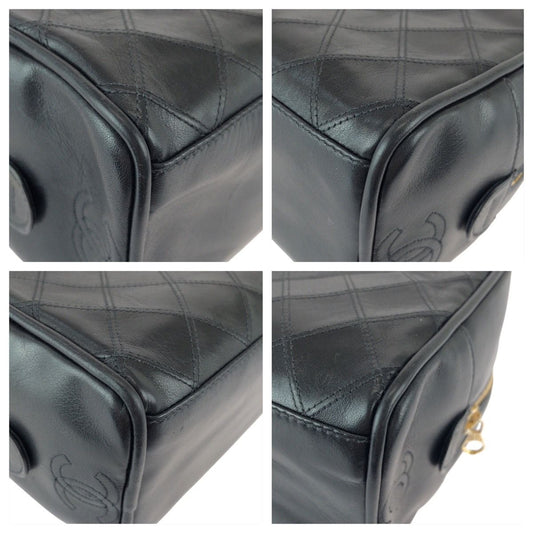 Chanel Bicolore Leather Pouch