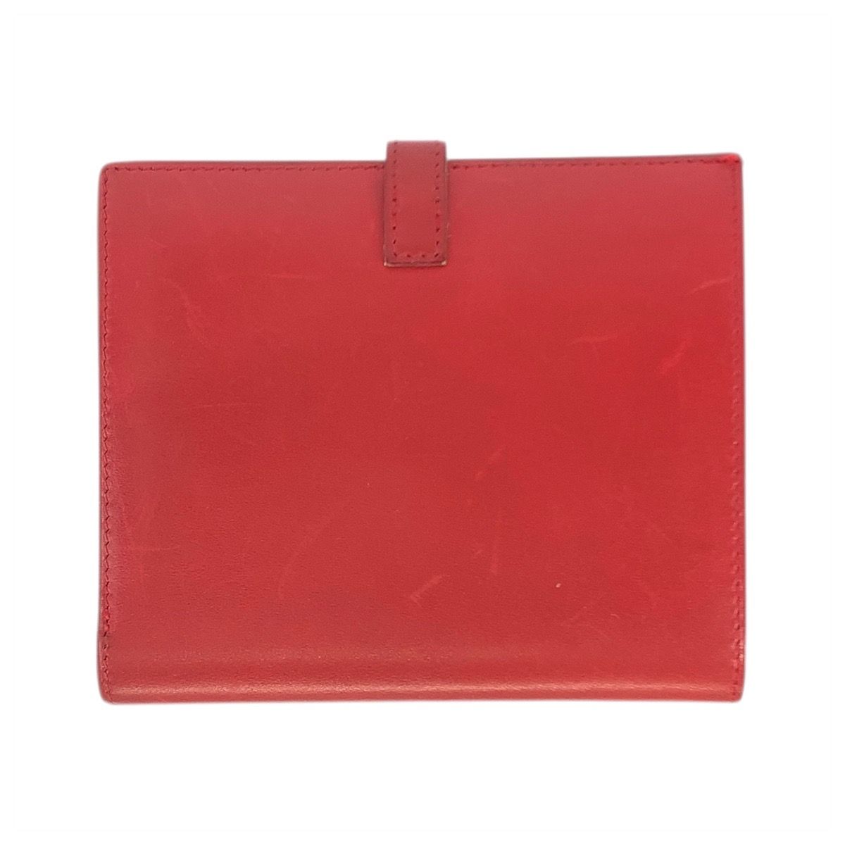 Hermes Saumur Leather Compact Wallet
