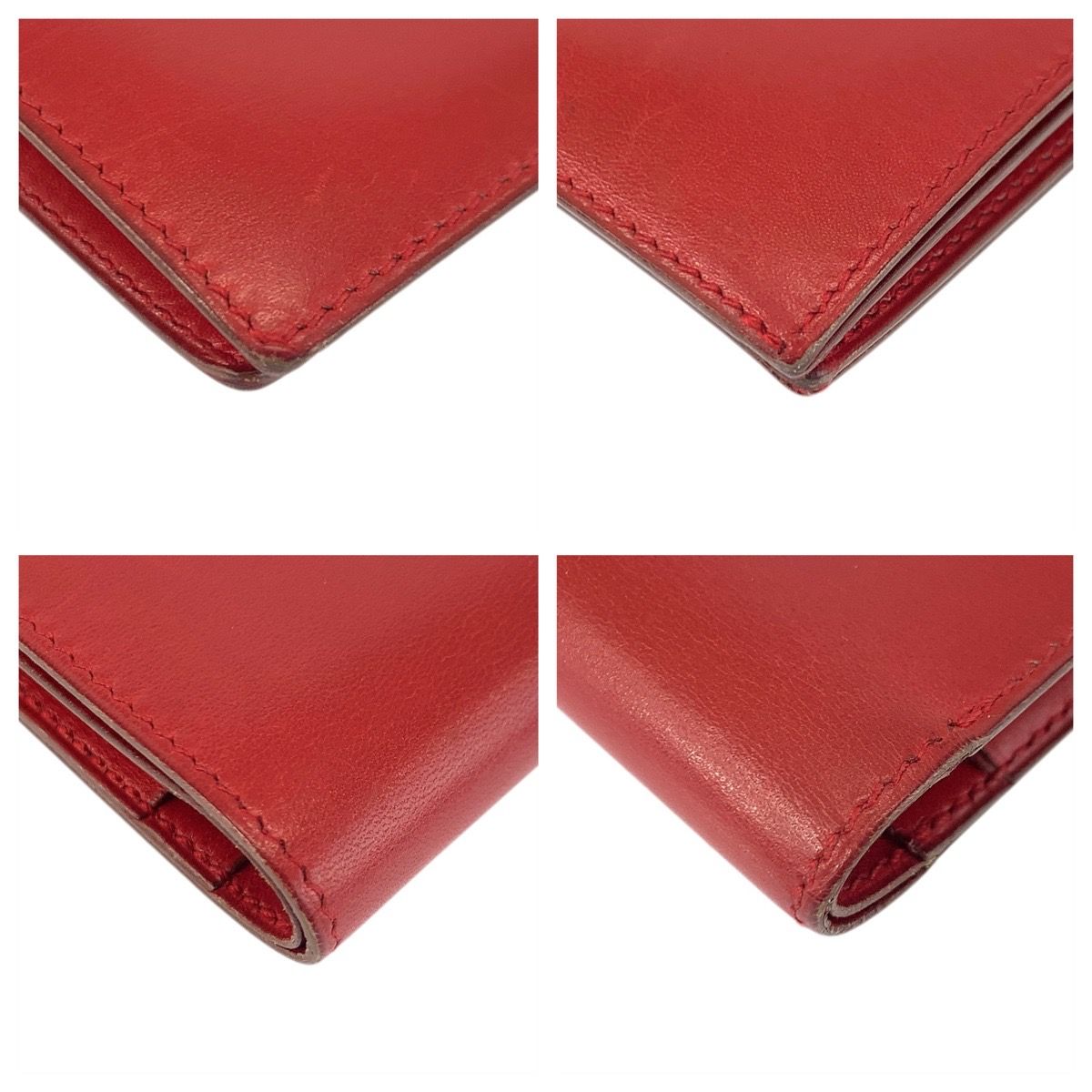 Hermes Saumur Leather Compact Wallet