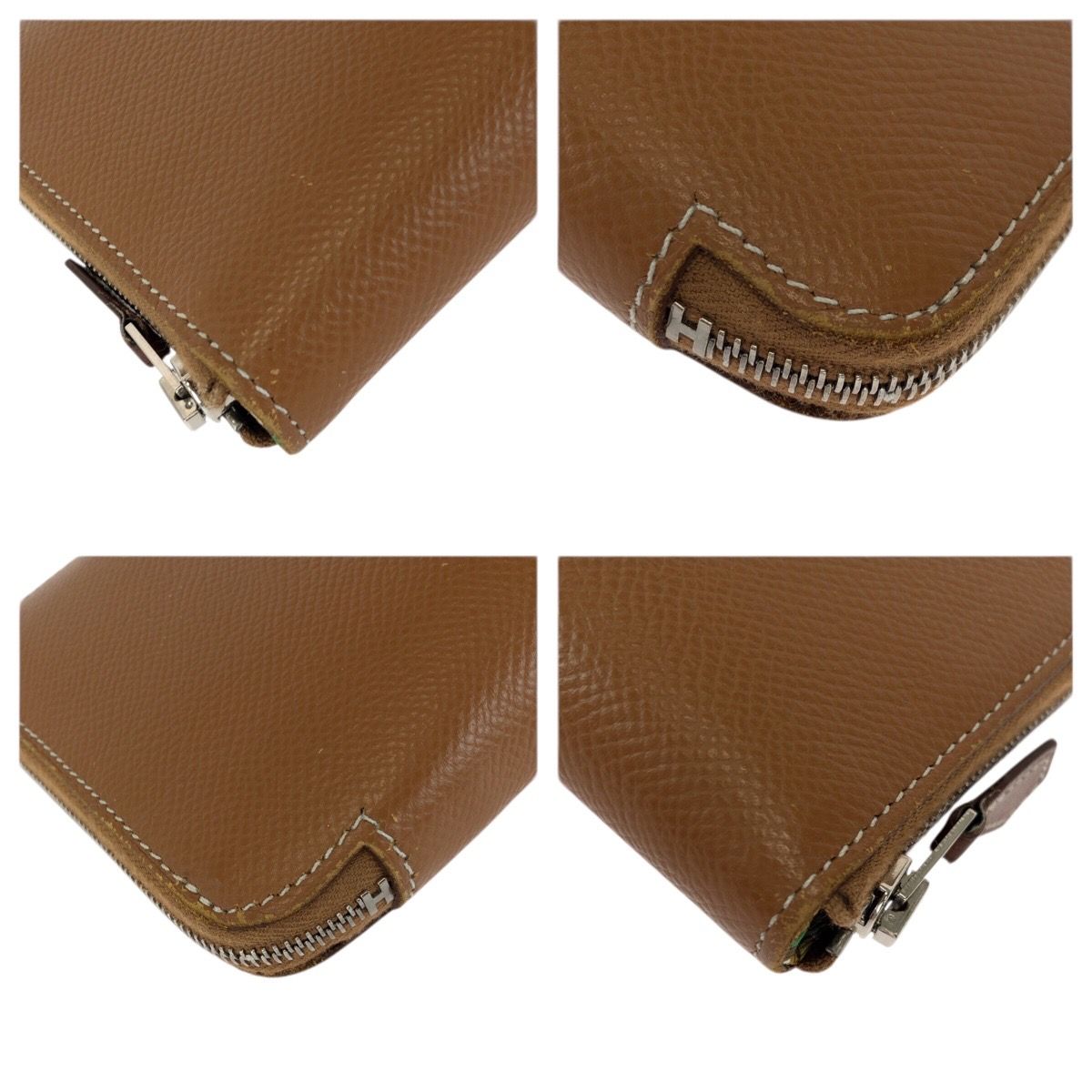 Hermes Azap Long Silk In Leather Long Wallet