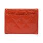 Chanel Matelasse Patent Leather Coin Case Card Case