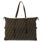 Fendi Zucca Canvas Leather 2way Bag