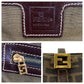 Fendi Zucca Canvas Leather 2way Bag