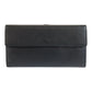 Chanel Coco Button Leather Long Wallet
