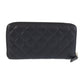 CHANEL Matelasse Leather Long Wallet