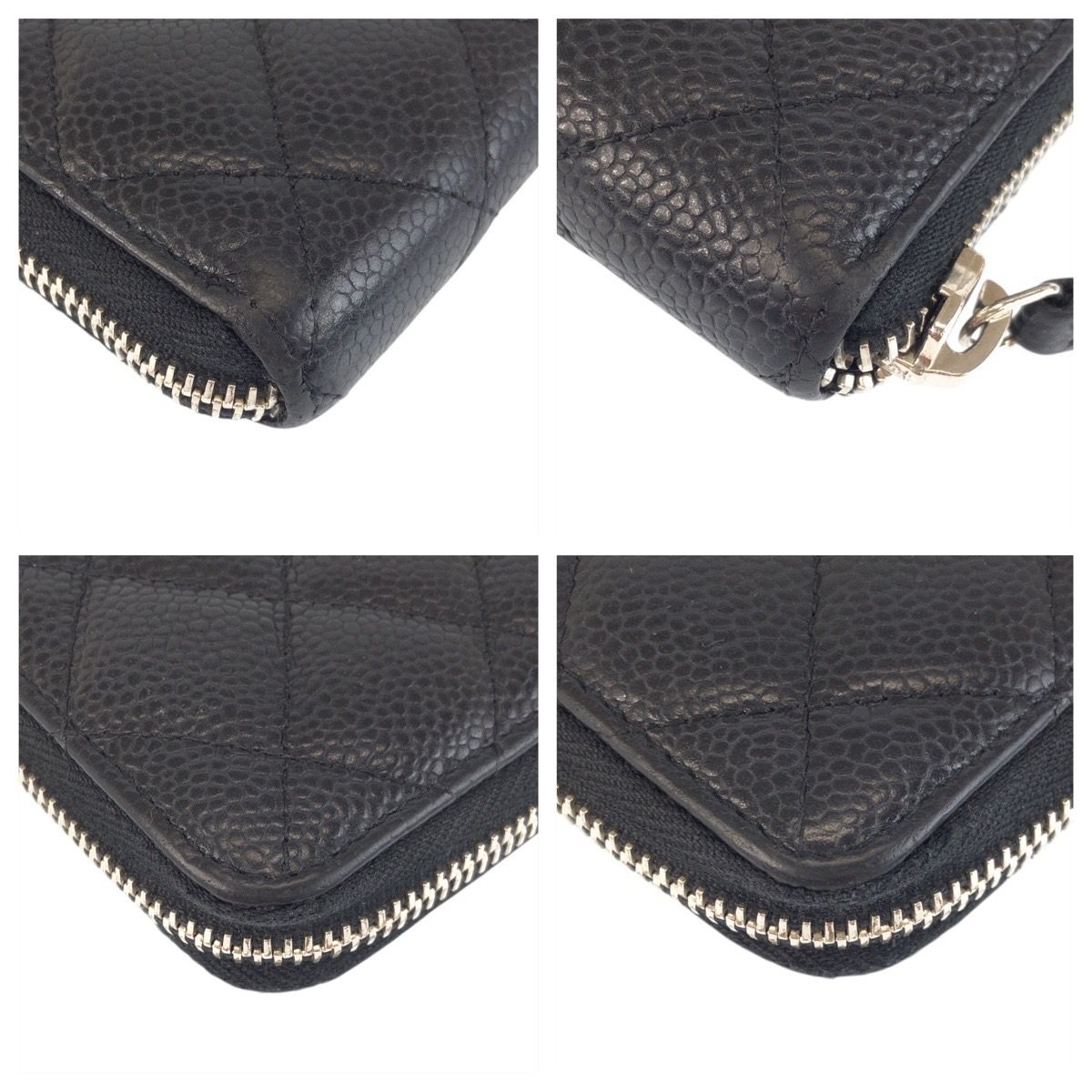 CHANEL Matelasse Leather Long Wallet
