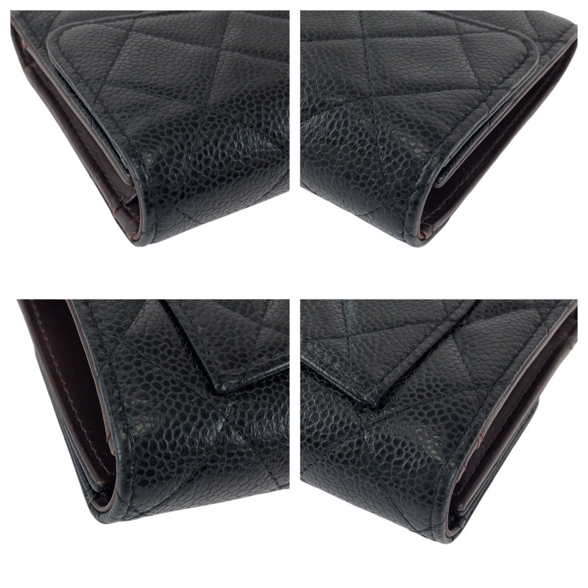 Chanel Matelasse Caviar Long Wallet