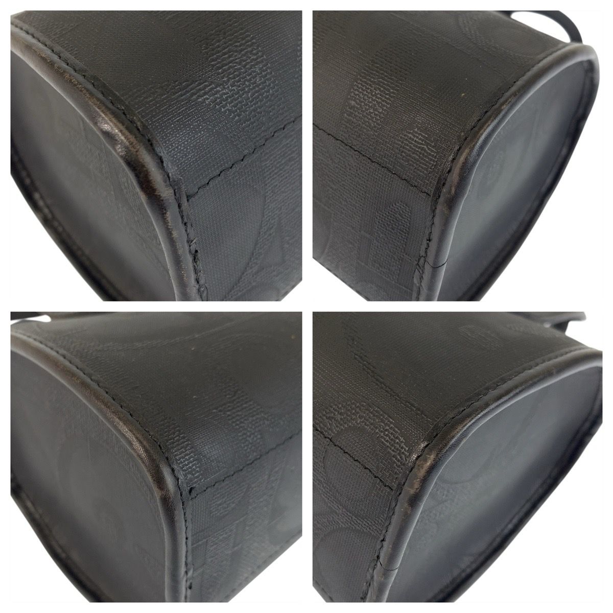 Christian Dior Trotter PVC mini boston bag