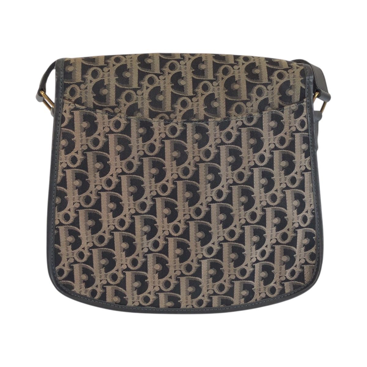 Christian Dior Trotter Canvas Shoulder Bag