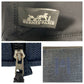 Hermes Globetrotter MM Toile Chevron clutch bag