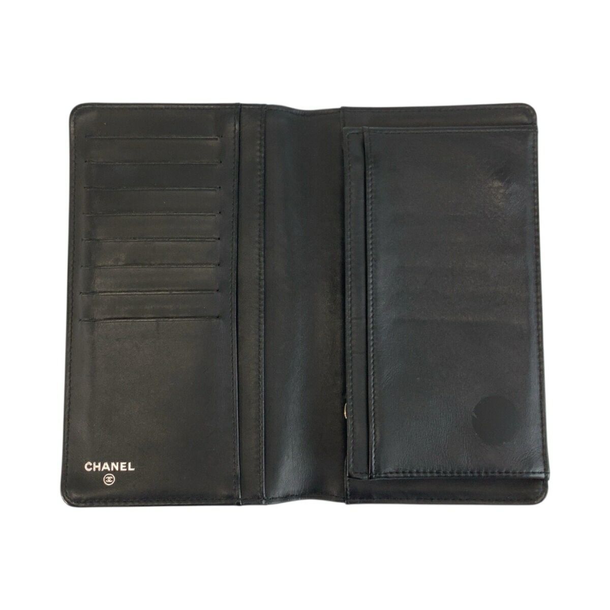 Chanel Leather Long Wallet