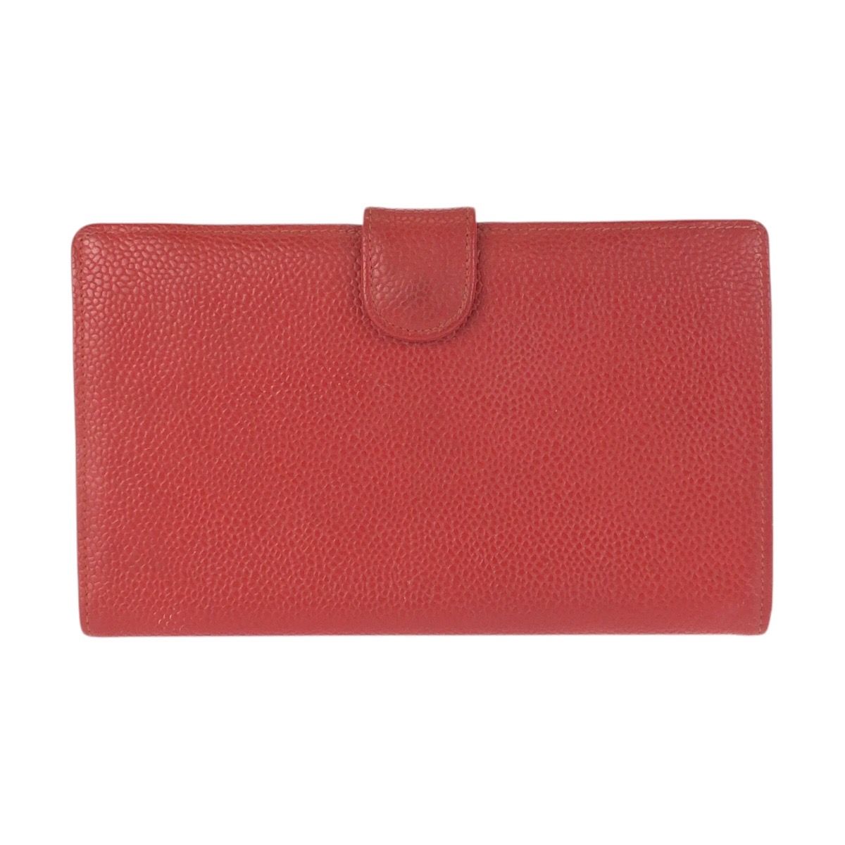 Chanel Caviar Skin Long Wallet
