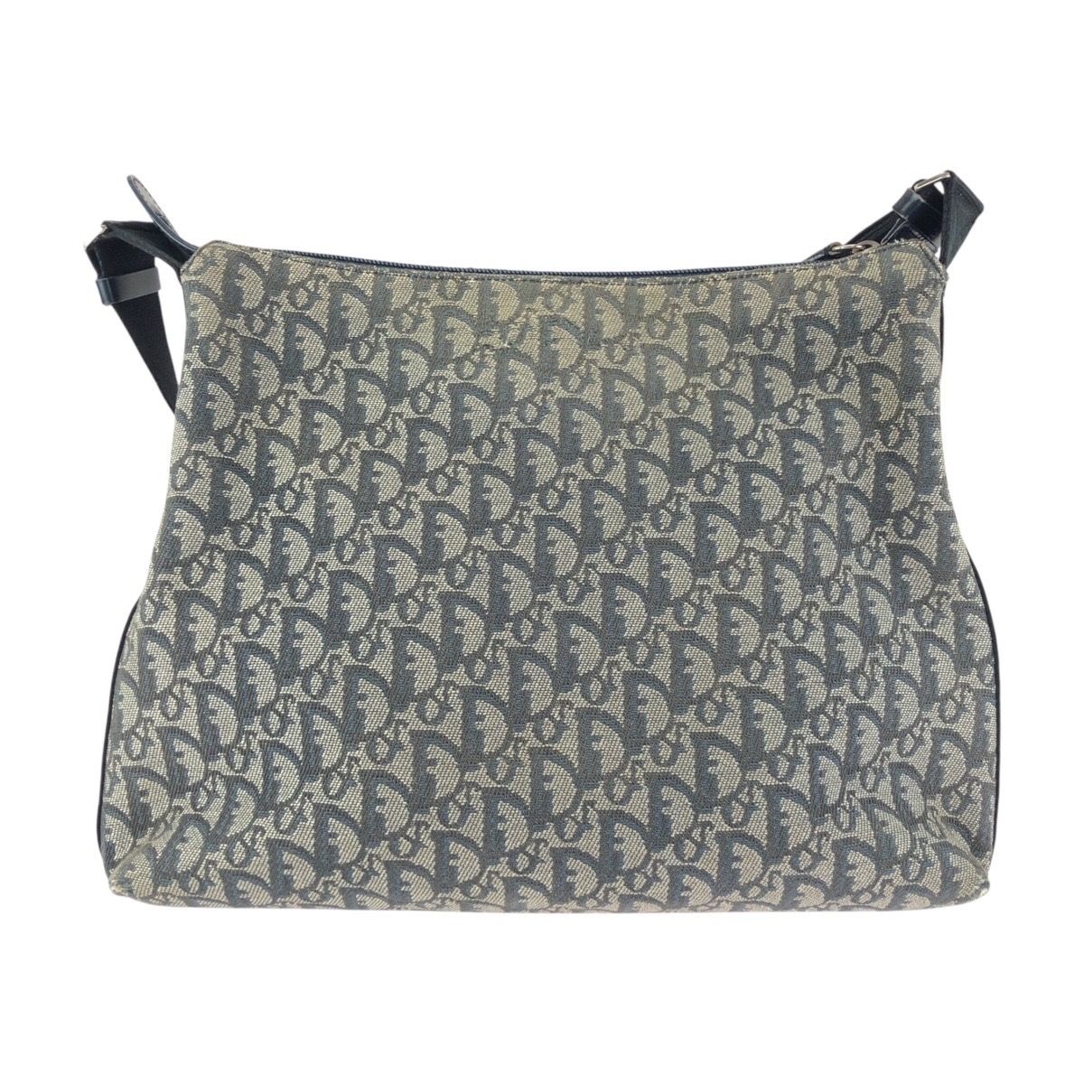 Dior Trotter Canvas Leather Shoulder Bag
