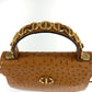 Christian Dior Ostrich 2way bag