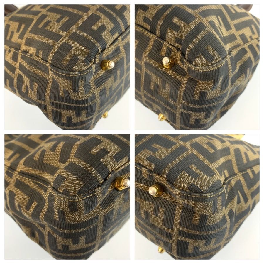 Fendi Zucca Canvas Tote Bag