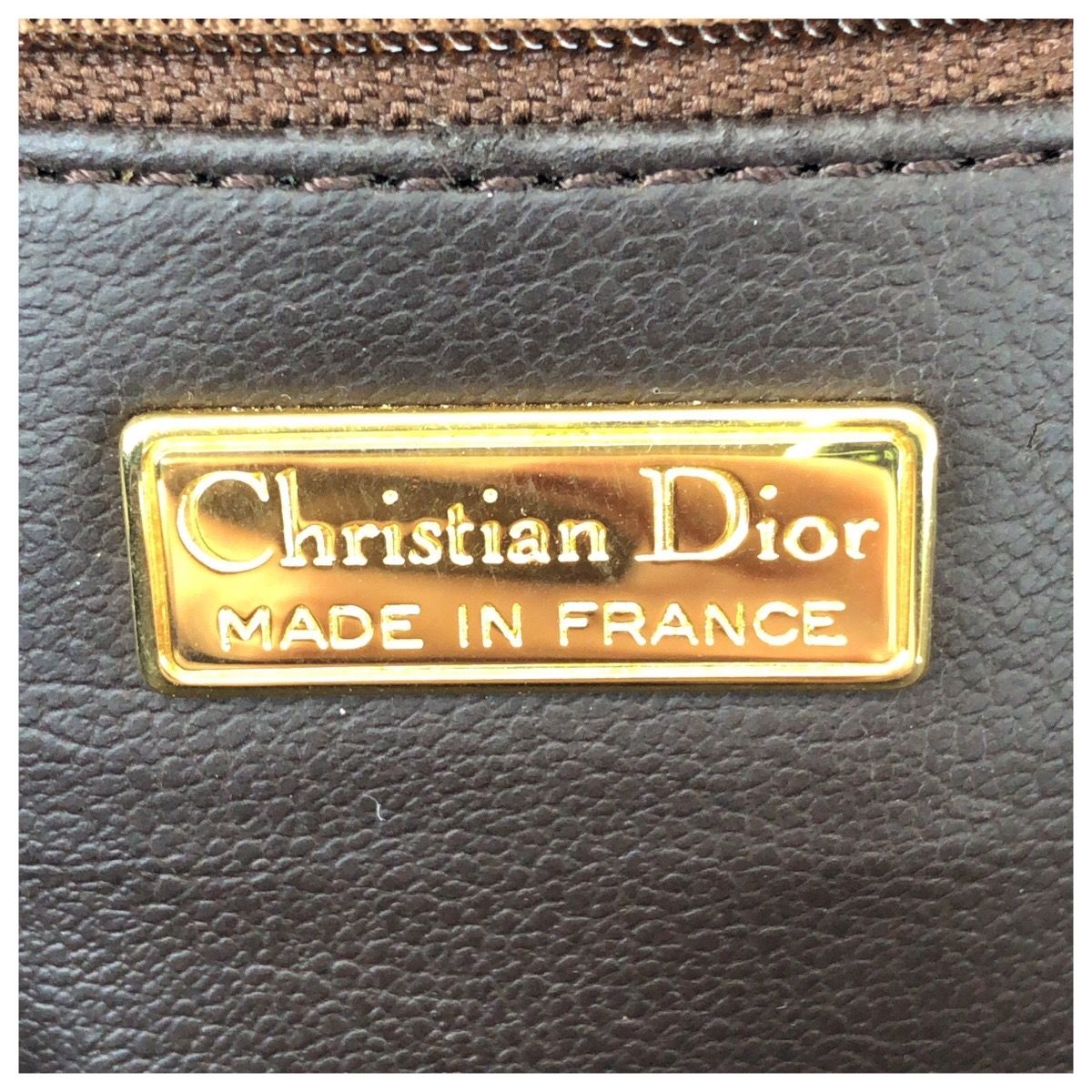 Christian Dior Leather Shoulder Bag