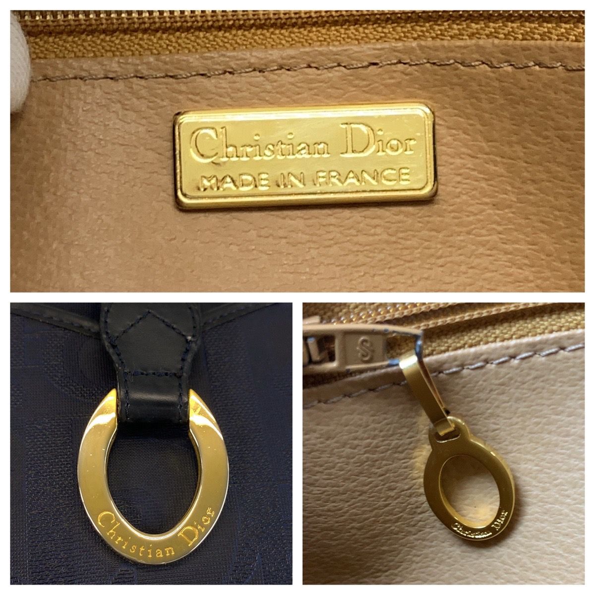 Christian Dior Trotter PVC Leather 2way Bag
