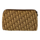 Christian Dior Trotter Canvas Leather Clutch Bag