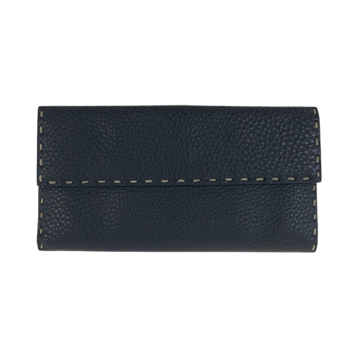 Fendi Selleria Leather Long Wallet