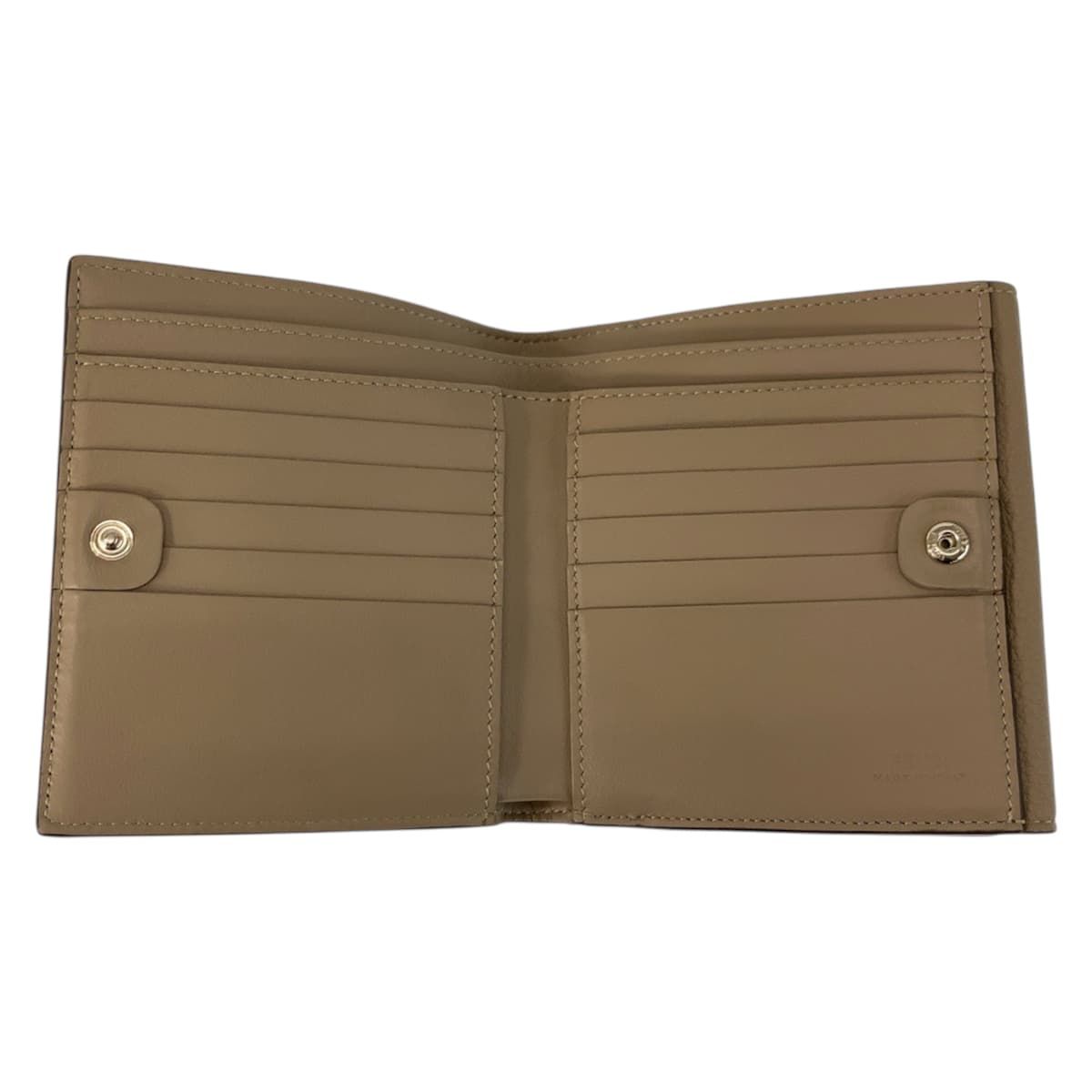 Fendi Peekaboo Selleria Leather Wallet
