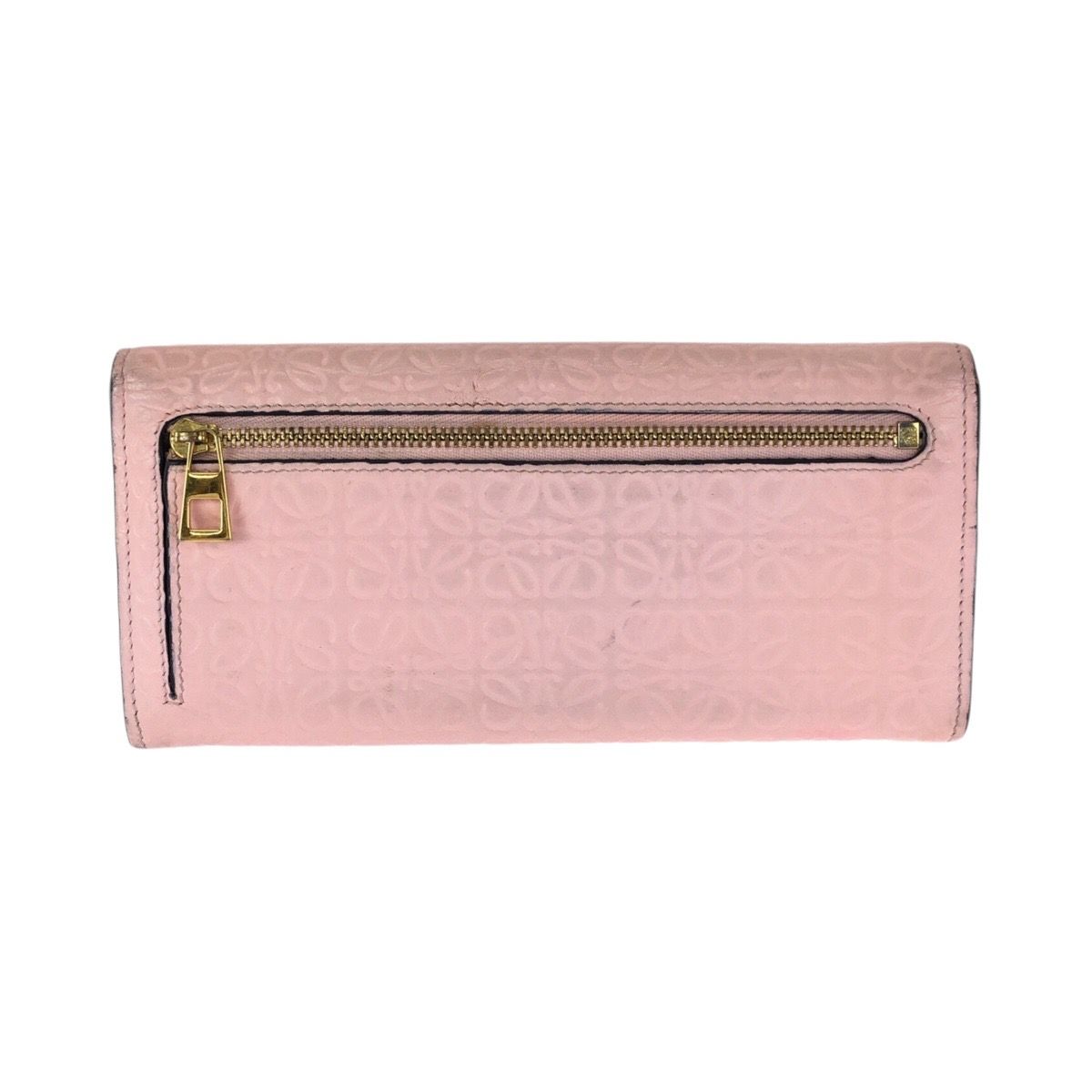 Loewe Anagram Leather Long Wallet