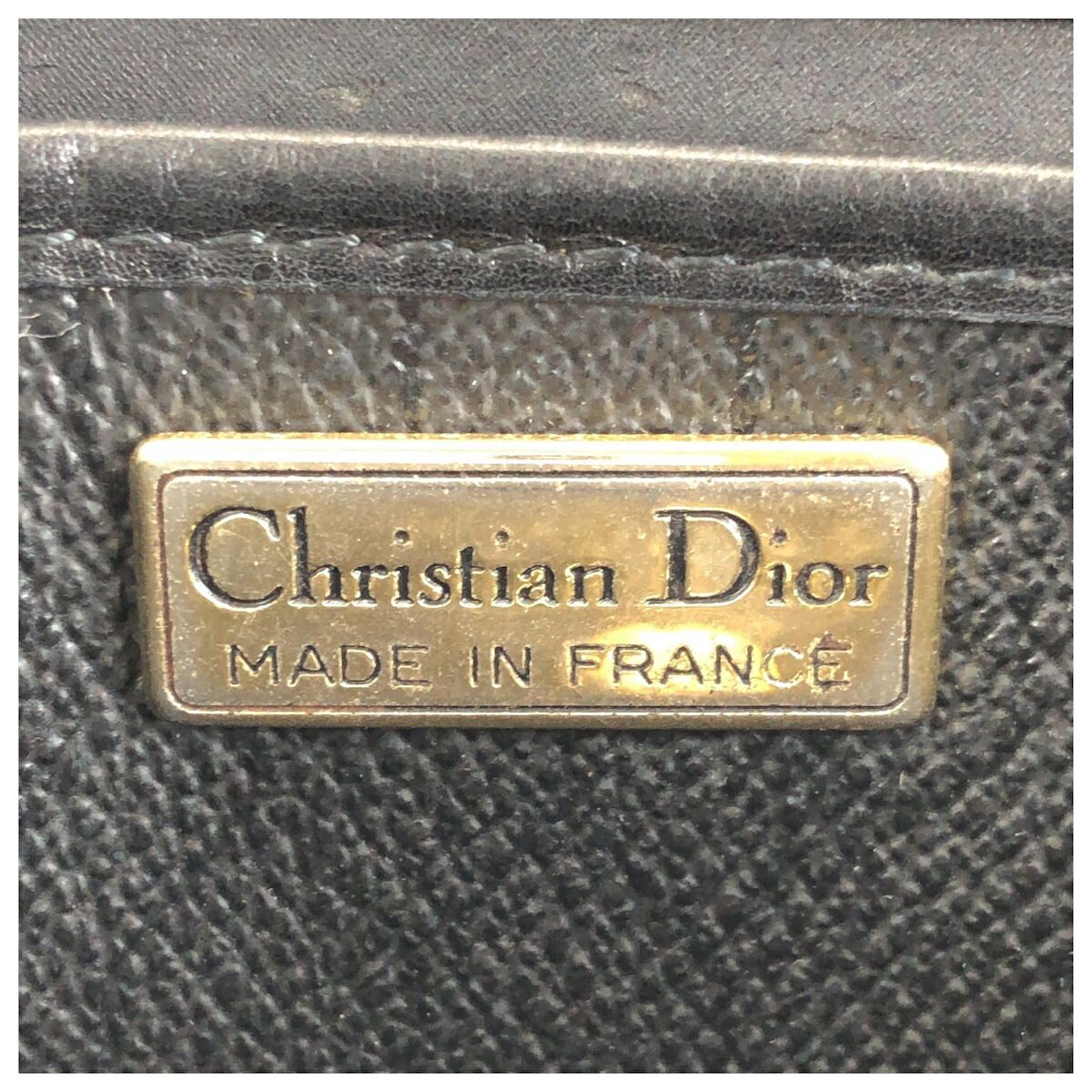 Christian Dior Leather Shoulder Bag