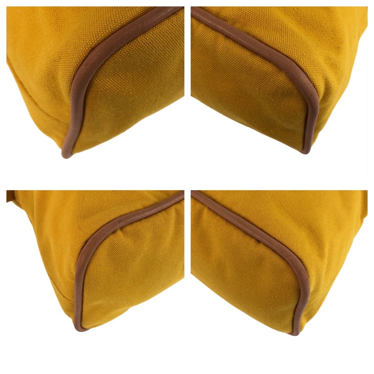Hermes Bolide Canvas Pouch