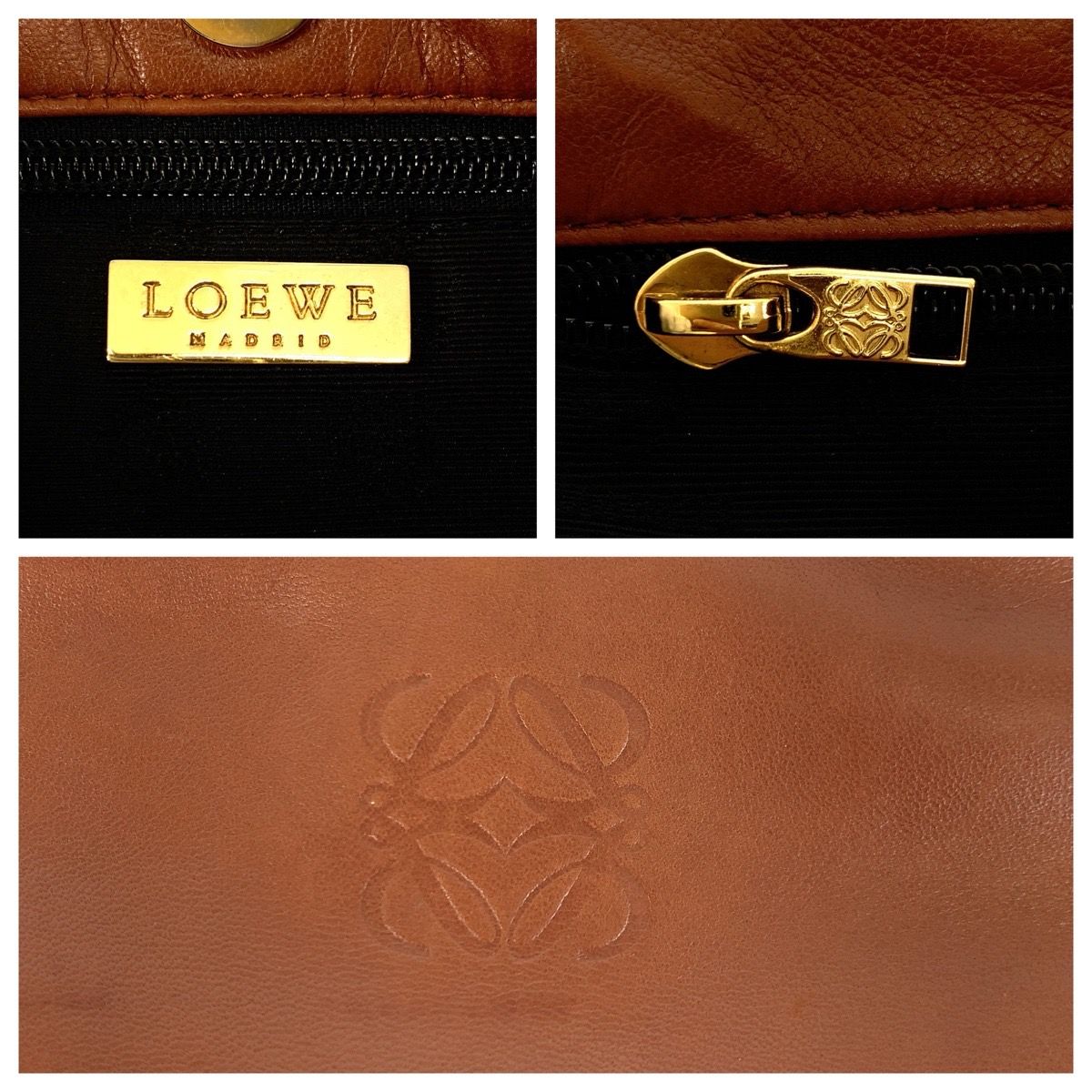 Loewe Leather Tote Bag