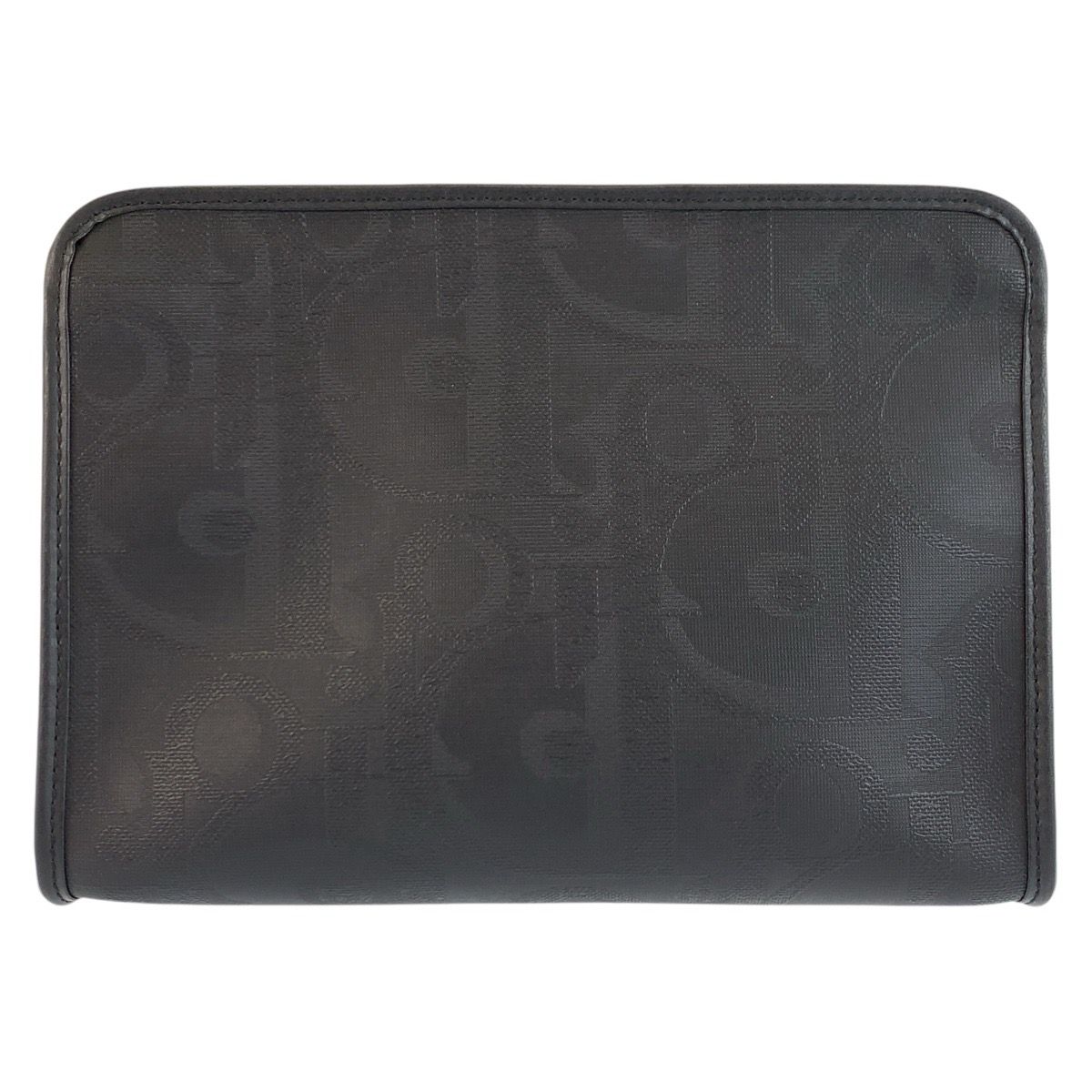 Christian Dior Trotter PVC clutch bag