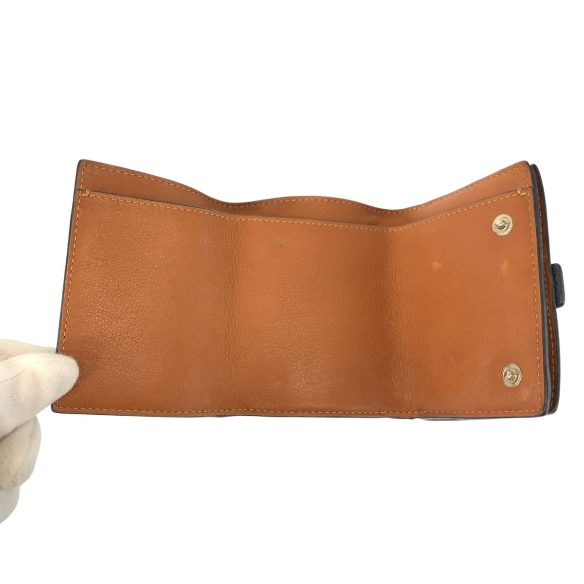 Loewe Trifold Leather Wallet
