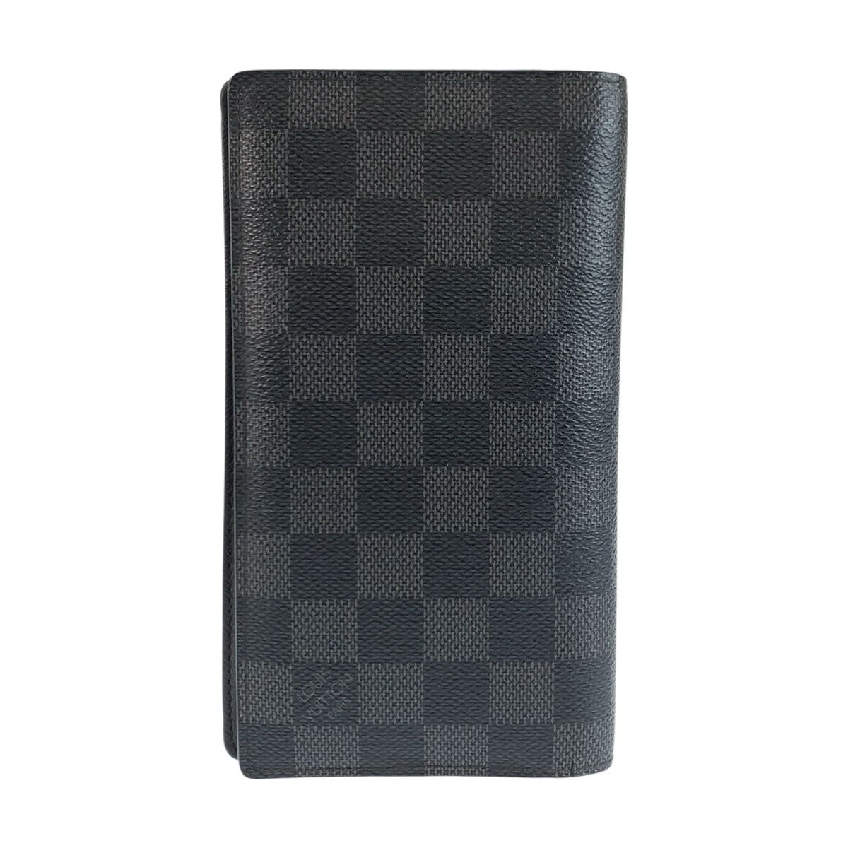 Louis Vuitton Porte Feuille Brazza Damier Graphite Long Wallet
