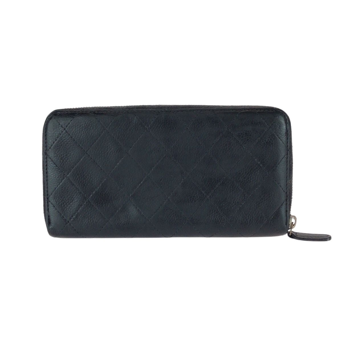 Chanel Caviar Skin Long Wallet
