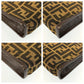 Fendi Zucca Canvas Clutch Bag