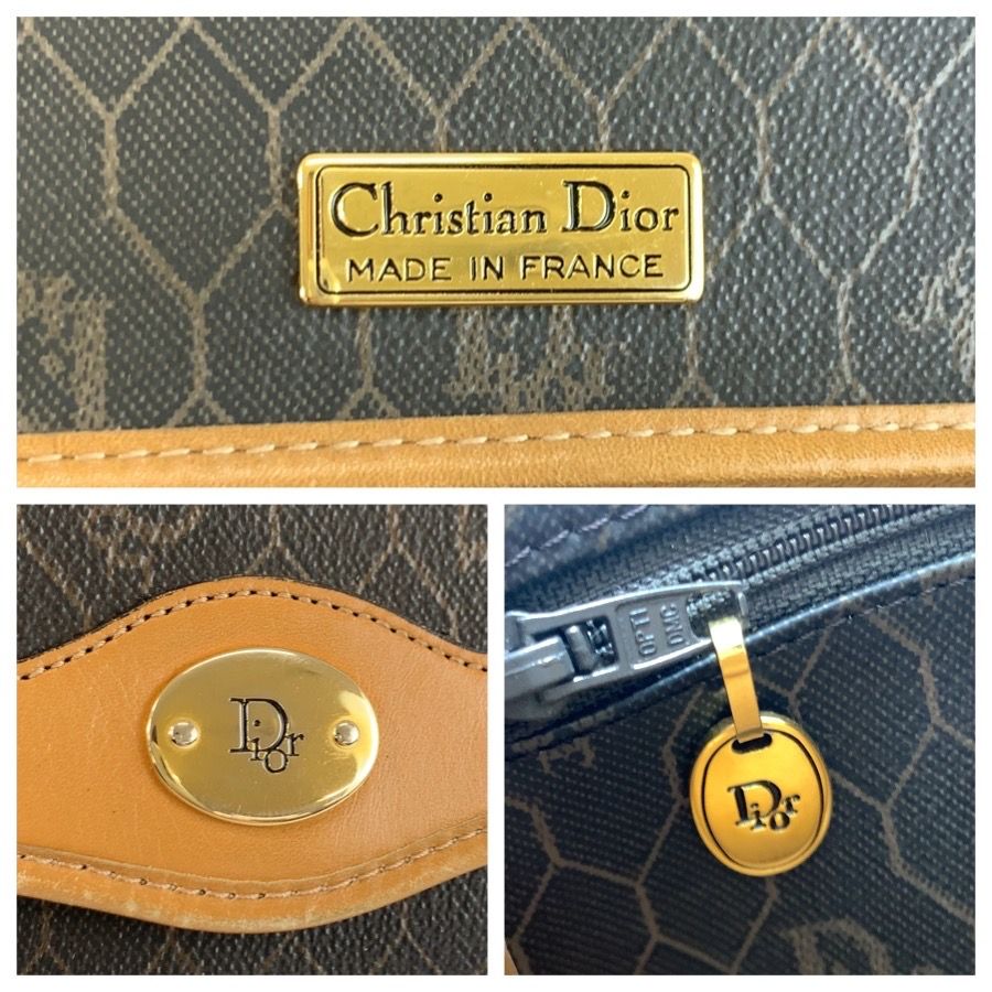 Christian Dior PVC Leather Shoulder Bag