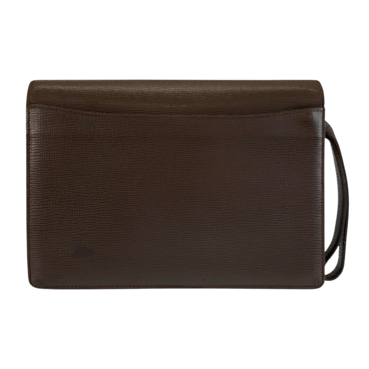 Loewe Anagram Leather Clutch Bag