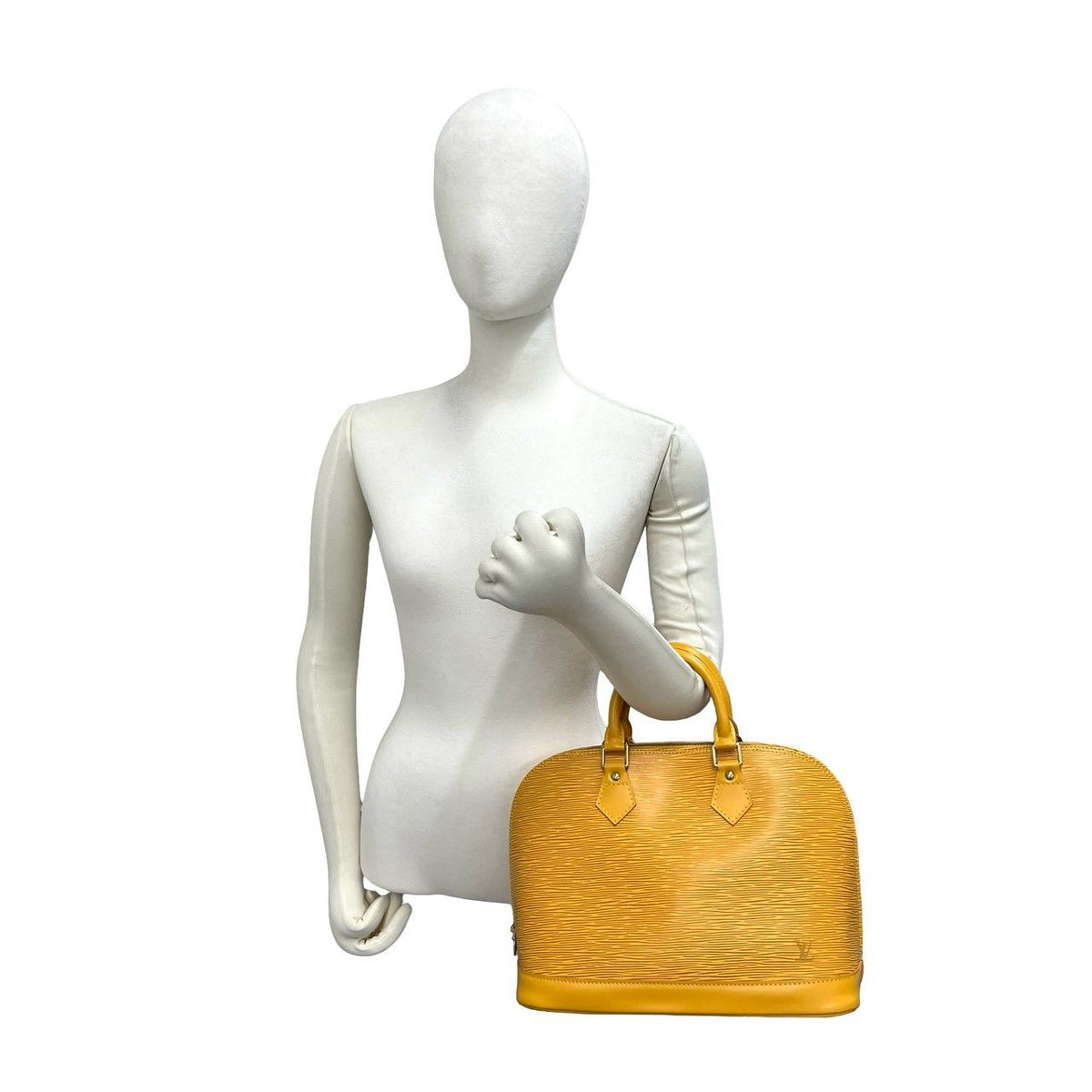 Louis Vuitton Alma Epi Leather Handbag