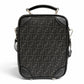 Fendi Micro FF Jacquard Leather Shoulder Bag