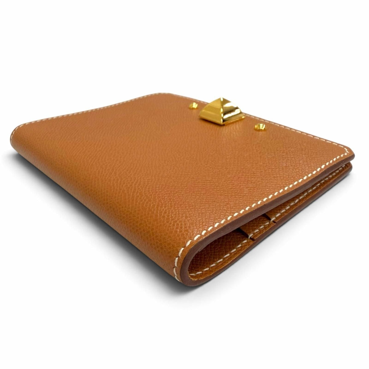 Hermes Medall Leather Card Case