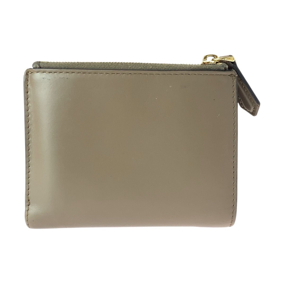 Fendi Roma Leather Compact Wallet