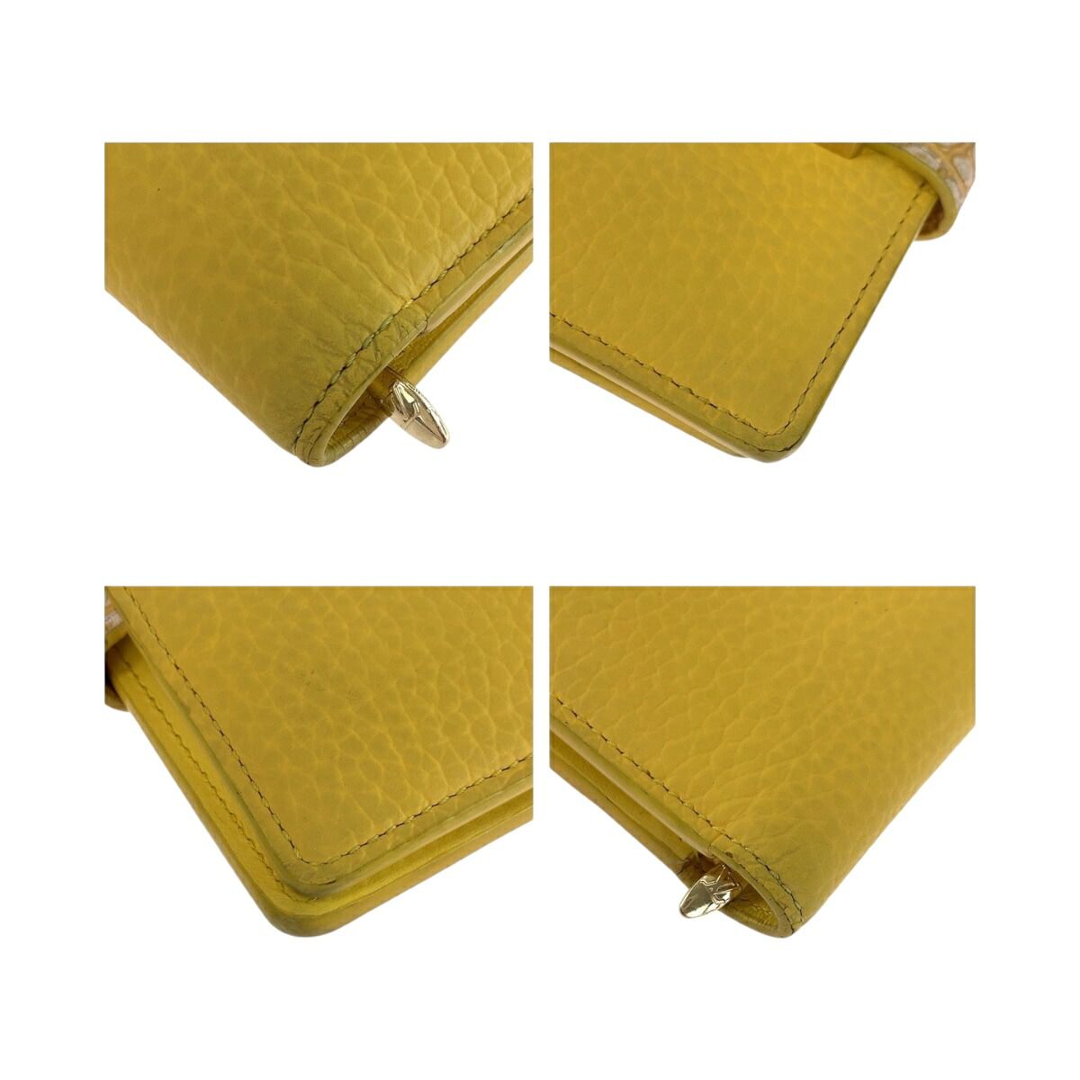 Louis Vuitton Vertical Wallet Compact Leather Wallet