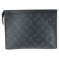 Louis Vuitton Pochette Voyage Monogram Eclipse Clutch Bag