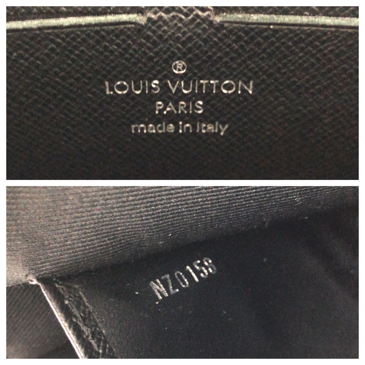Louis Vuitton Pochette Voyage Monogram Eclipse Clutch Bag