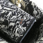 Christian Dior Plan De Paris Lady D-Lite Medium Canvas Handbag
